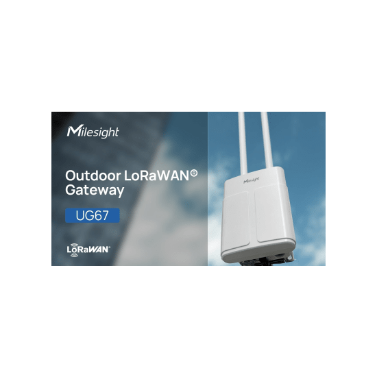 Gateway LoRaWAN para exterior, de largo alcance, con modulo SIM