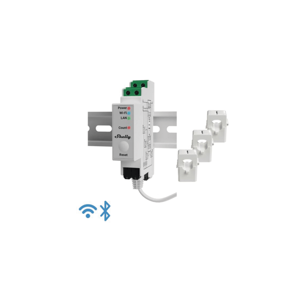 Medidor Trifásico de Corriente Alterna / WIFI / industrial y residenci