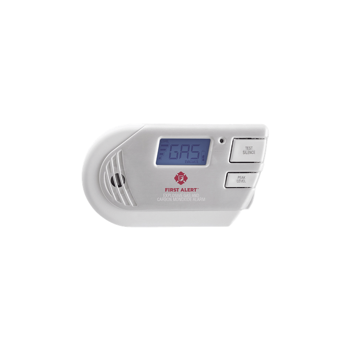 Detector Combo de Gases / Metano, Propano y CO / Pantalla Digital Retr