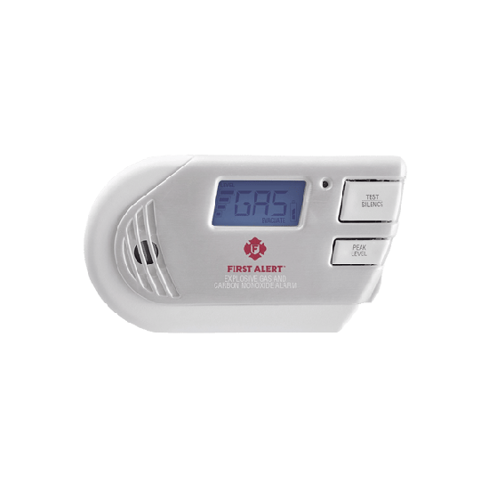 Detector Combo de Gases / Metano, Propano y CO / Pantalla Digital Retr