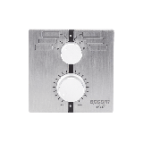 Control de Volumen Remoto con Selector de Canales | Compatible con Amp
