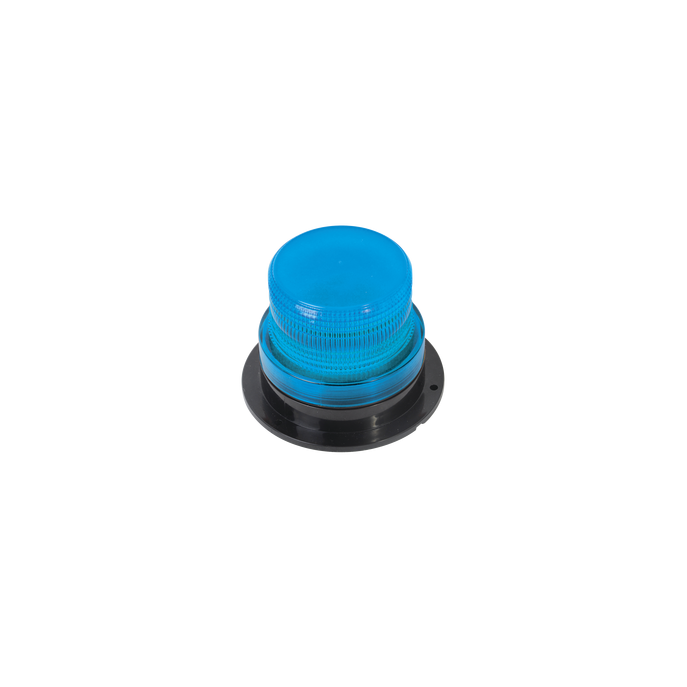 Burbuja brillante de Larga Vida Útil, con 8 LEDs, Color Azul, Domo Azu