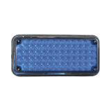 Luz de advertencia de 7x3", Color Azul, Ideal para ambulancias