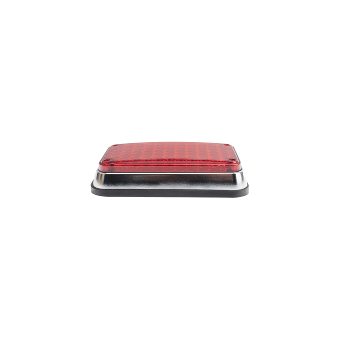 Luz de Advertencia de 6X4", Color Rojo, Ideal para Ambulancias