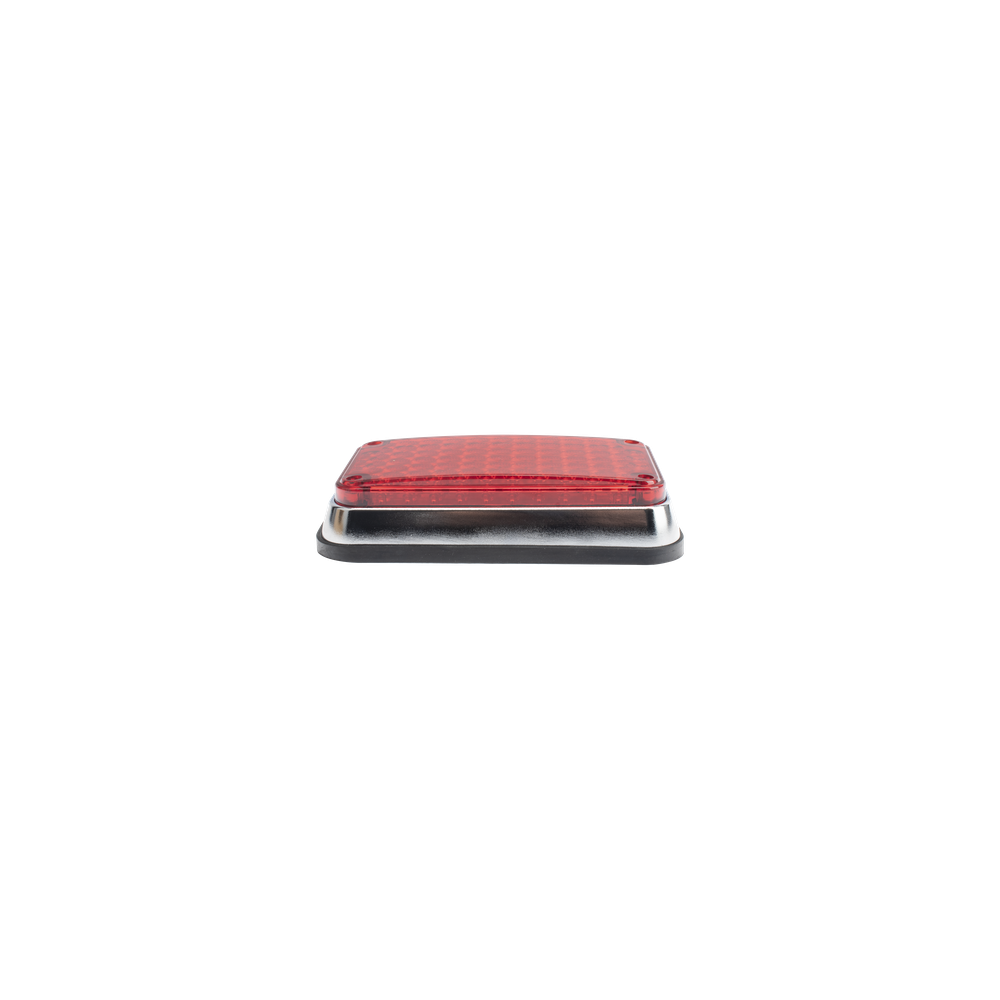 Luz de Advertencia de 6X4", Color Rojo, Ideal para Ambulancias