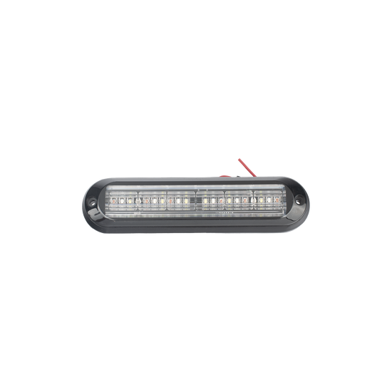 Luz Auxiliar, Ultra Brillante, IP67, 18 LEDs, Tricolor, Color Rojo/Cla