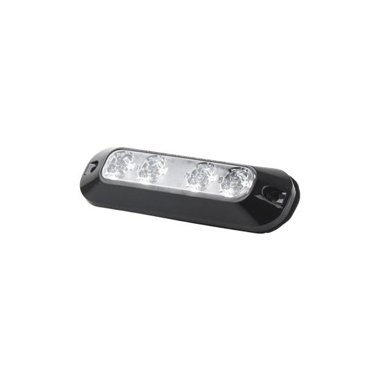 Luz perimetral, 4 LEDs Ultra Brillantes, color Rojo / Azul