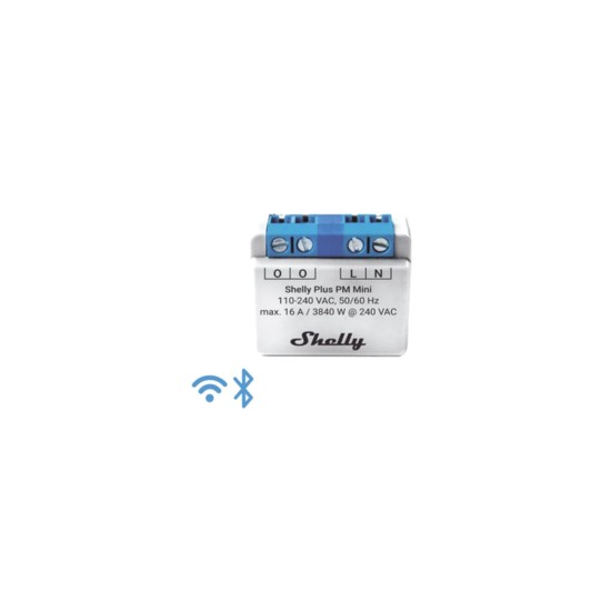 Medidor de Potencia Inteligente Wi-Fi / 1 Canal / 16 A / 2.4 GHz / Dis