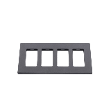 PLACA DE PARED 4 ESPACIOS
