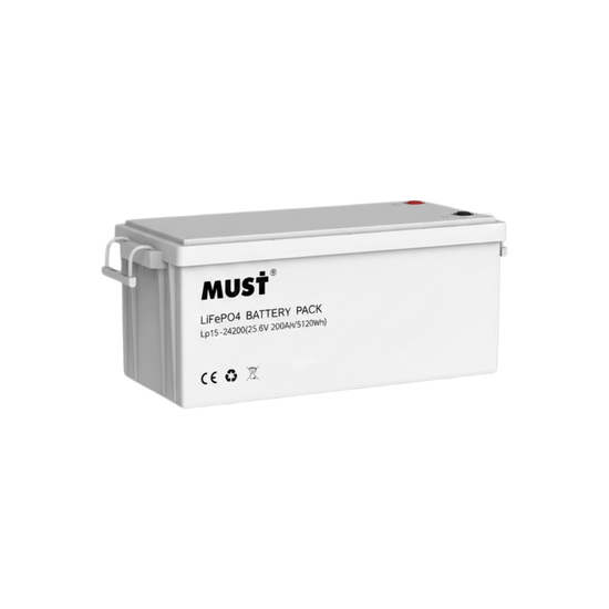 Batería de Litio / 25.6 Vcd / 100 Ah / 13 kg / Carcaza ABS + PC / Indu