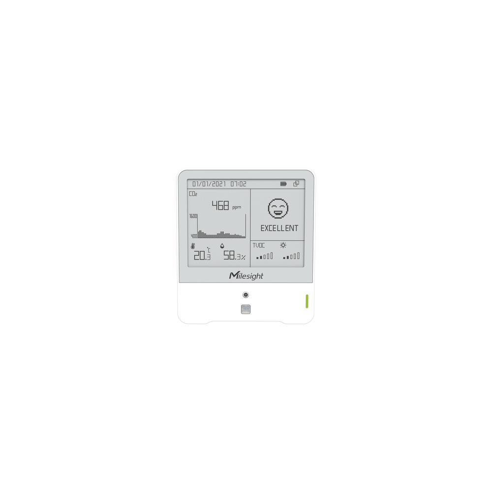 Monitor Ambiental con Display para Temperatura, Humedad y COâ‚‚ con Lo