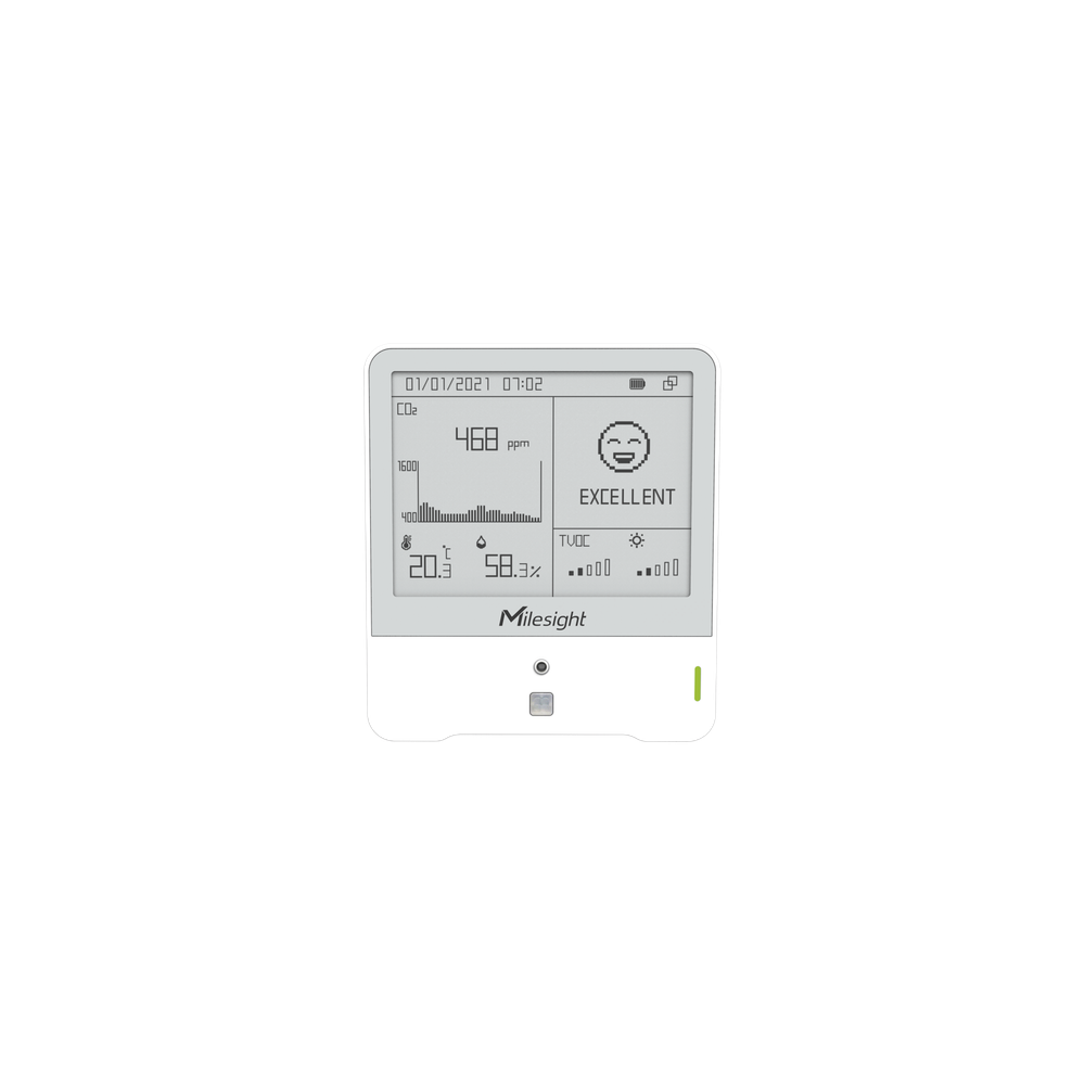 Monitor Ambiental con Display para Temperatura, Humedad y COâ‚‚ con Lo