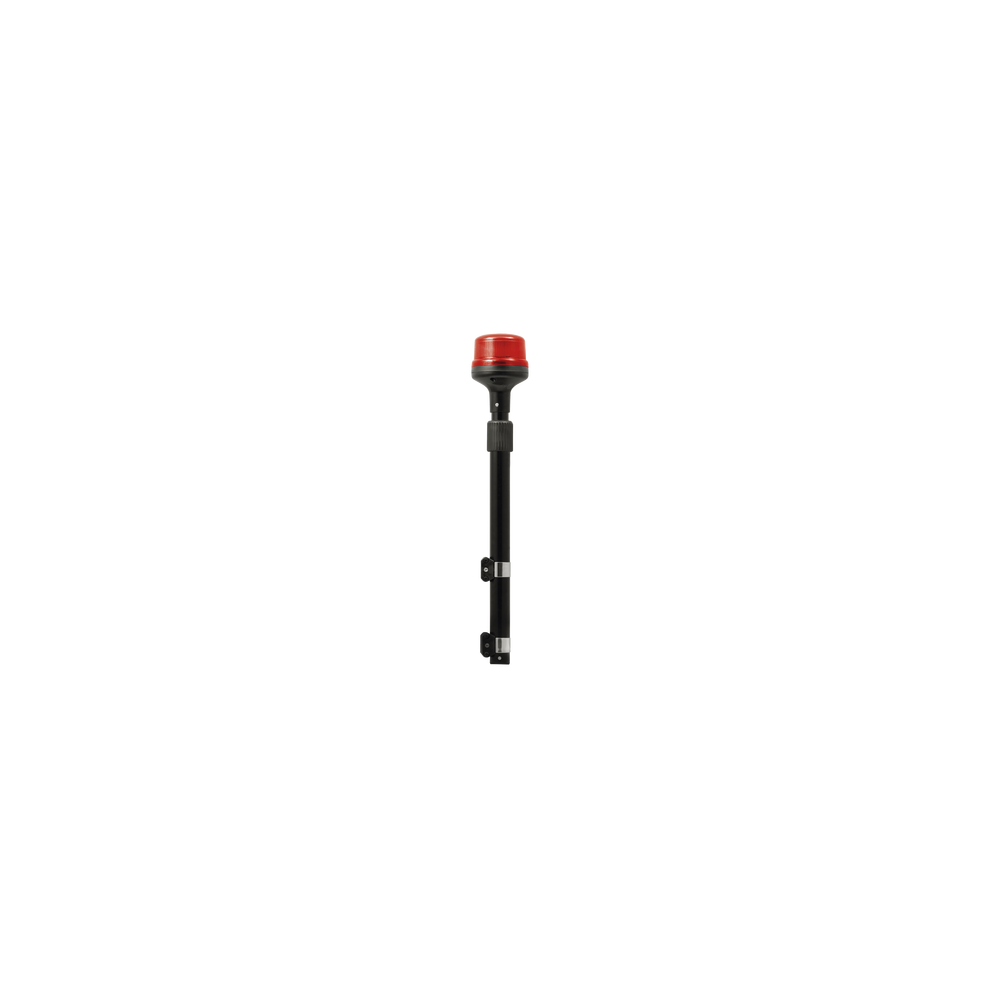 Luz Telescópica para Motocicletas, 8 LED, Roja, SAE Clase I