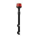 Luz Telescópica para Motocicletas, 8 LED, Roja, SAE Clase I