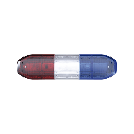 Barra de luces LED de 48", 216 LED, Dual Color, Programable, Rojo/Azul