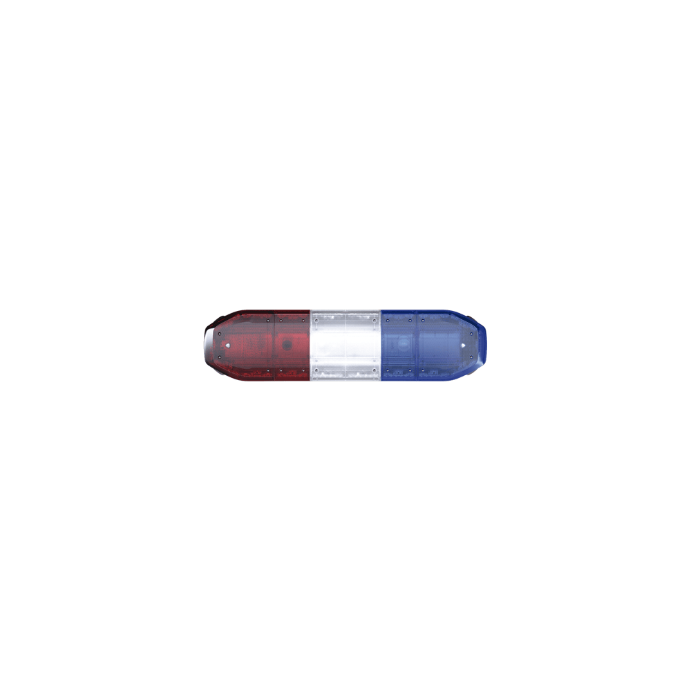 Barra de luces LED de 48", 216 LED, Dual Color, Programable, Rojo/Azul