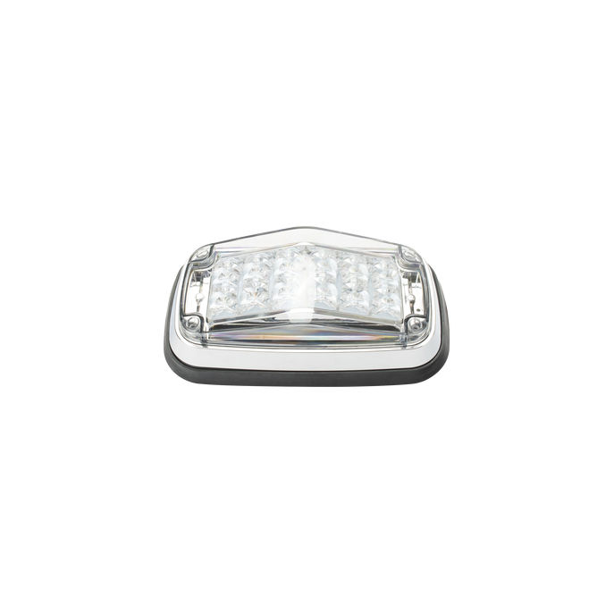 Luz de advertencia 8 X 4", Color Claro, IP67, SAE, Ideal para Ambulanc