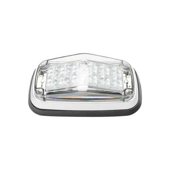 Luz de advertencia 8 X 4", Color Claro, IP67, SAE, Ideal para Ambulanc