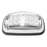 Luz de advertencia 8 X 4", Color Claro, IP67, SAE, Ideal para Ambulanc