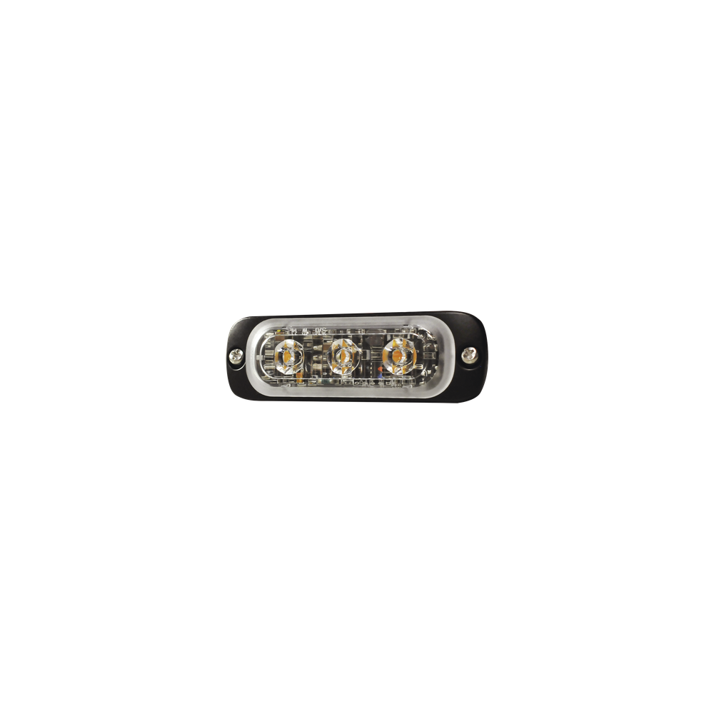 Luz Auxiliar LED / 3 LED de Alta Potencia / 12 Patrones Programables /