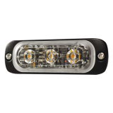 Luz Auxiliar LED / 3 LED de Alta Potencia / 12 Patrones Programables /