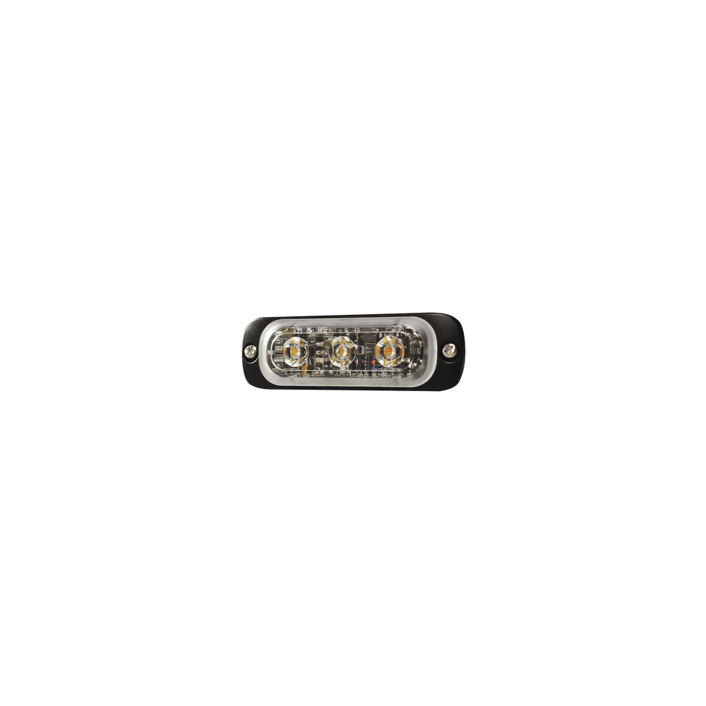 Luz Auxiliar LED / 3 LED de Alta Potencia / 12 Patrones Programables /
