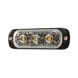 Luz Auxiliar LED / 3 LED de Alta Potencia / 12 Patrones Programables /