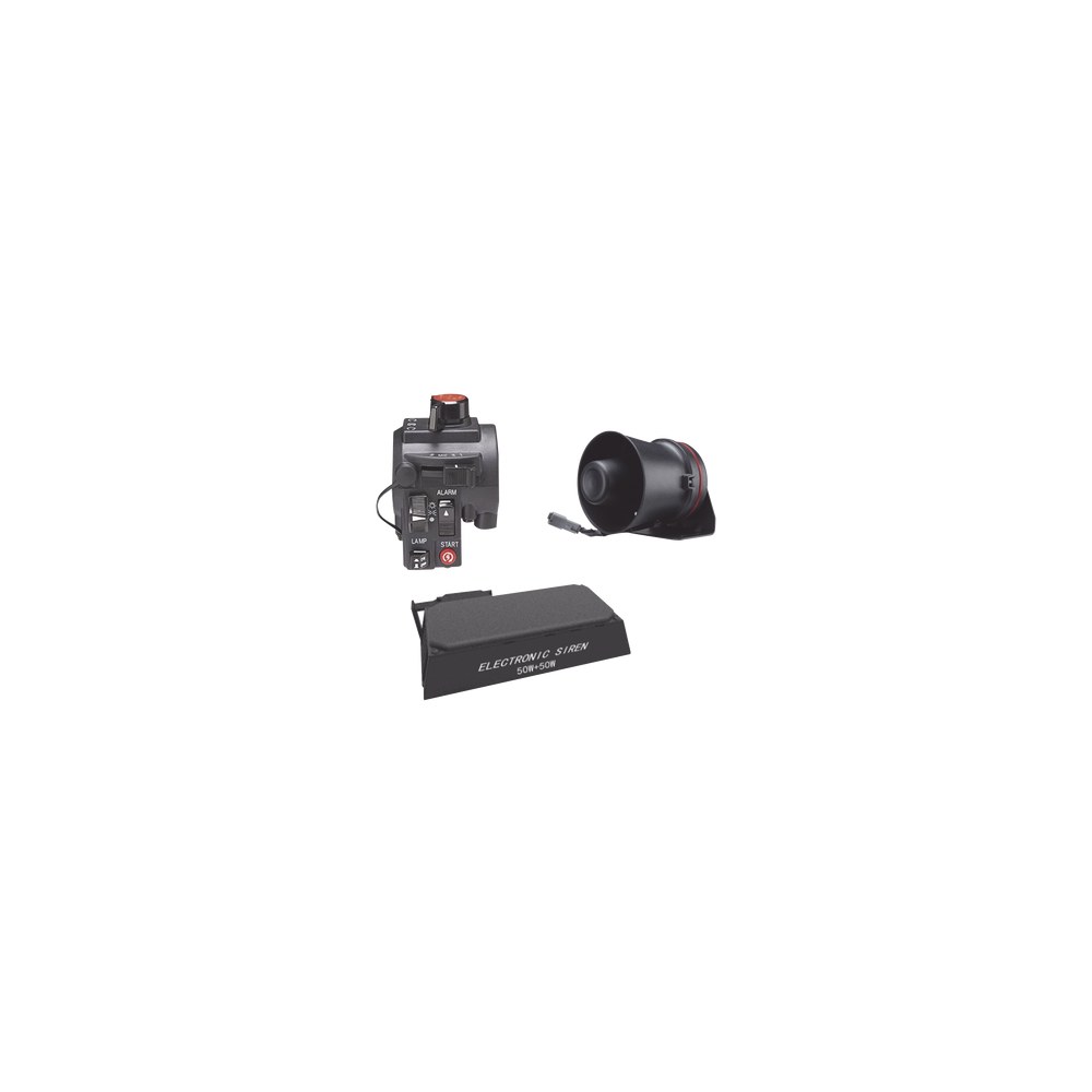 Kit para motocicleta EPCOM INDUSTRIAL, sirena/bocina de 100 Watt y con