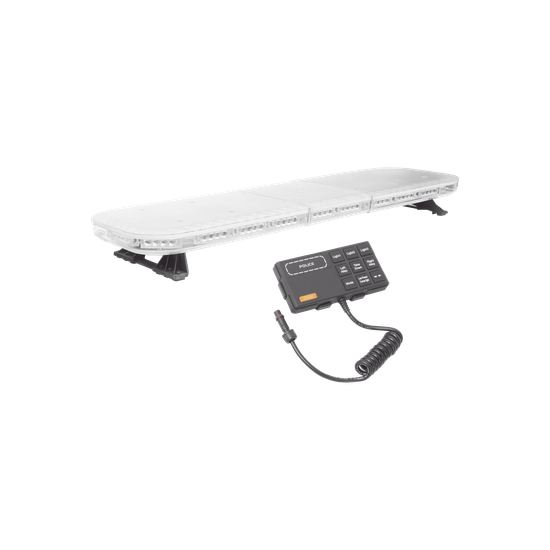 Barra de luces de 47" rojo/azul, 88 LED, con control de tráfico en col