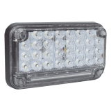 Luz de Advertencia de 7X4", Color Claro, Con Luz de Trabajo, Ideal par