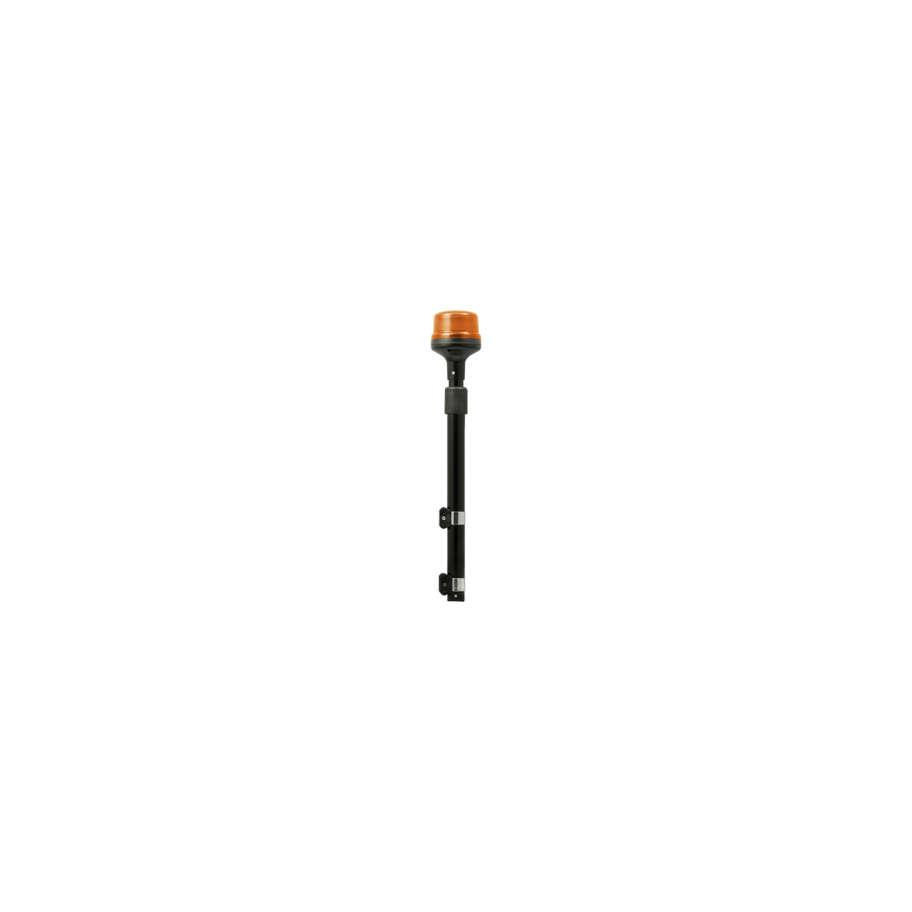 Luz Telescópica para Motocicletas, 8 LED, Ambar, SAE Clase I