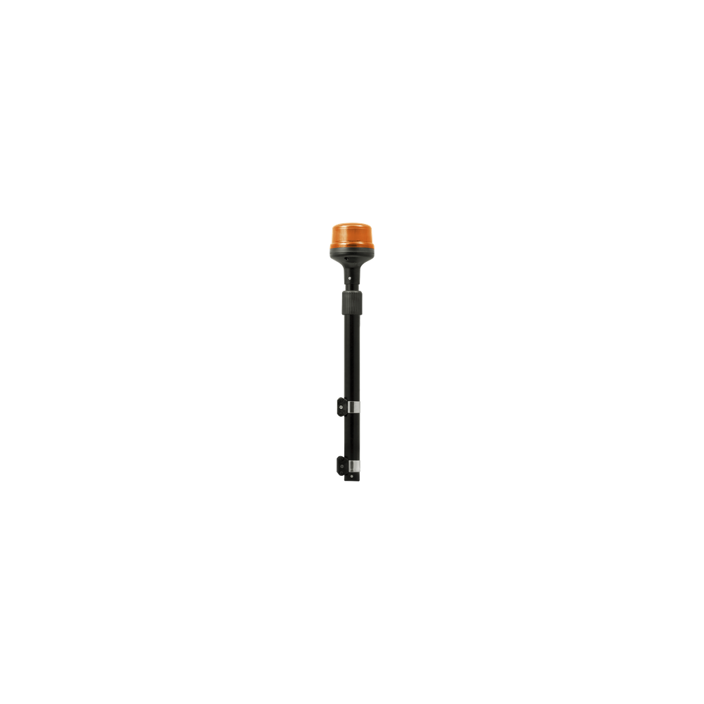 Luz Telescópica para Motocicletas, 8 LED, Ambar, SAE Clase I