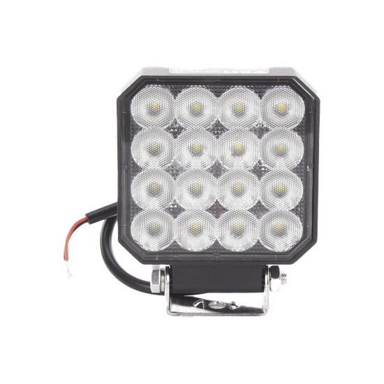 Luz de Trabajo Ultra brillante, 16 LED, 1655 Lúmenes, 12-24 Vcd