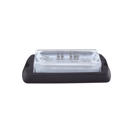 Luz Auxiliar Ultra Brillante / 4 LEDs / Rojo / 10-30VCC / 23 Patrones