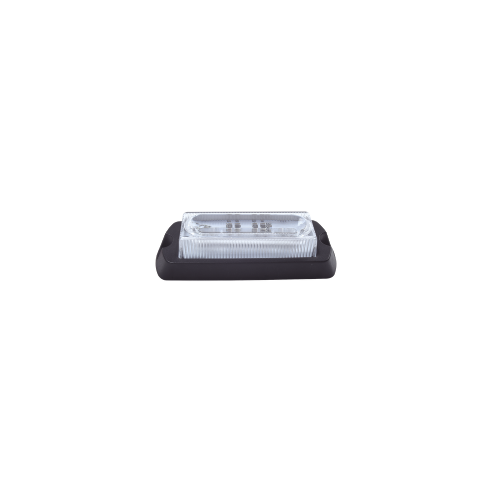 Luz Auxiliar Ultra Brillante / 4 LEDs / Rojo / 10-30VCC / 23 Patrones