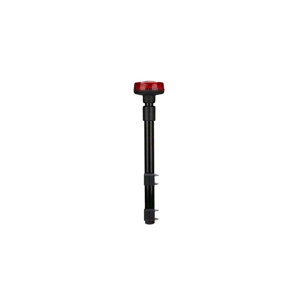 Luz telescópica Ultra Brillante Para Motocicleta, 9 LED, Color Rojo