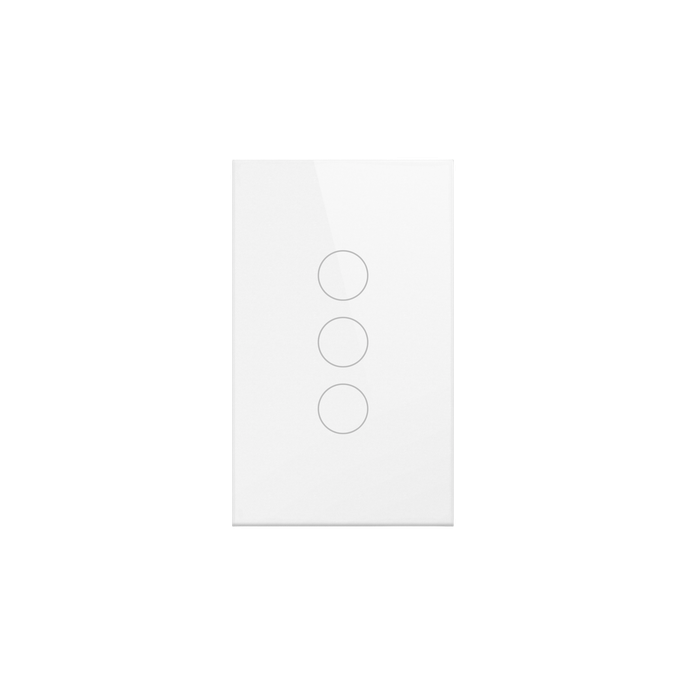Interruptor Inteligente Wi-Fi / 3 Circuitos / 100V-250V / 2.4 GHz / Co