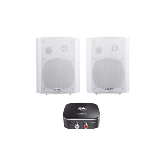 Kit Altavoces + Modulo Receptor BT | Montaje en Pared | 2x20W RMS | Ma