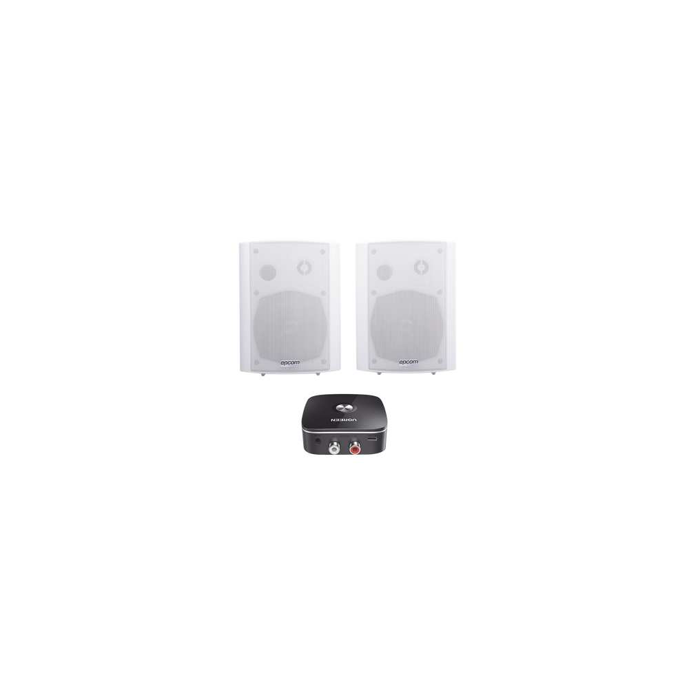 Kit Altavoces + Modulo Receptor BT | Montaje en Pared | 2x20W RMS | Ma