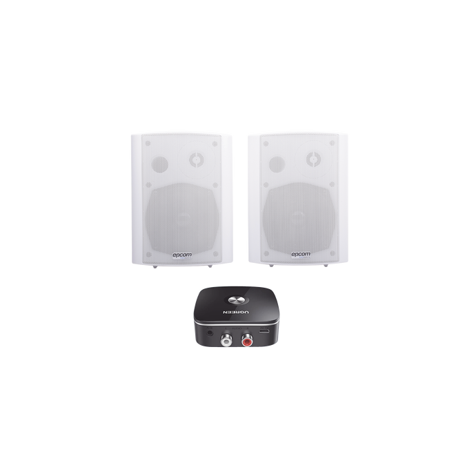 Kit Altavoces + Modulo Receptor BT | Montaje en Pared | 2x20W RMS | Ma