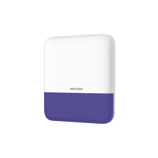 (AX PRO) Sirena Inalámbrica con Estrobo Azul para Exterior IP65 / 110