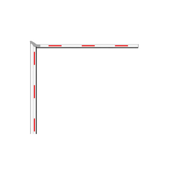 Brazo Articulado 5 mts (2.5+2.5) para Barreras Hikvision Serie DSTMG52