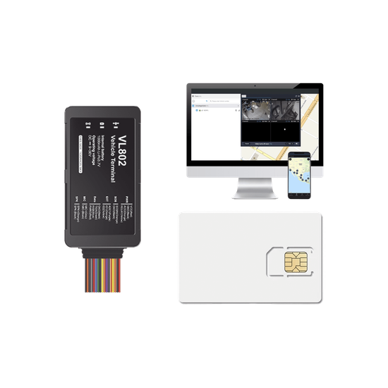 Kit localizador vehicular / 4G LTE / BLE / RS485 / Audio bidireccional