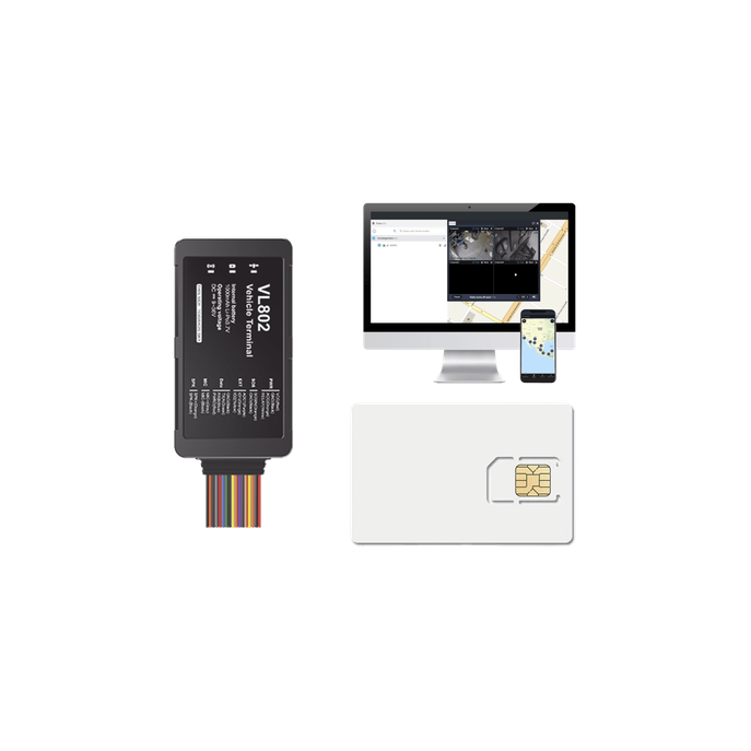 Kit localizador vehicular / 4G LTE / BLE / RS485 / Audio bidireccional