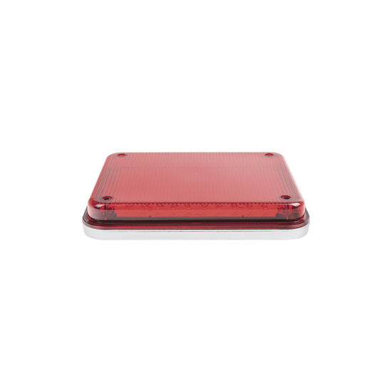 Luz de Advertencia de 9X7", Color Rojo, Ideal para Ambulancias