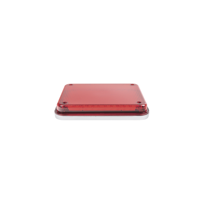 Luz de Advertencia de 9X7", Color Rojo, Ideal para Ambulancias
