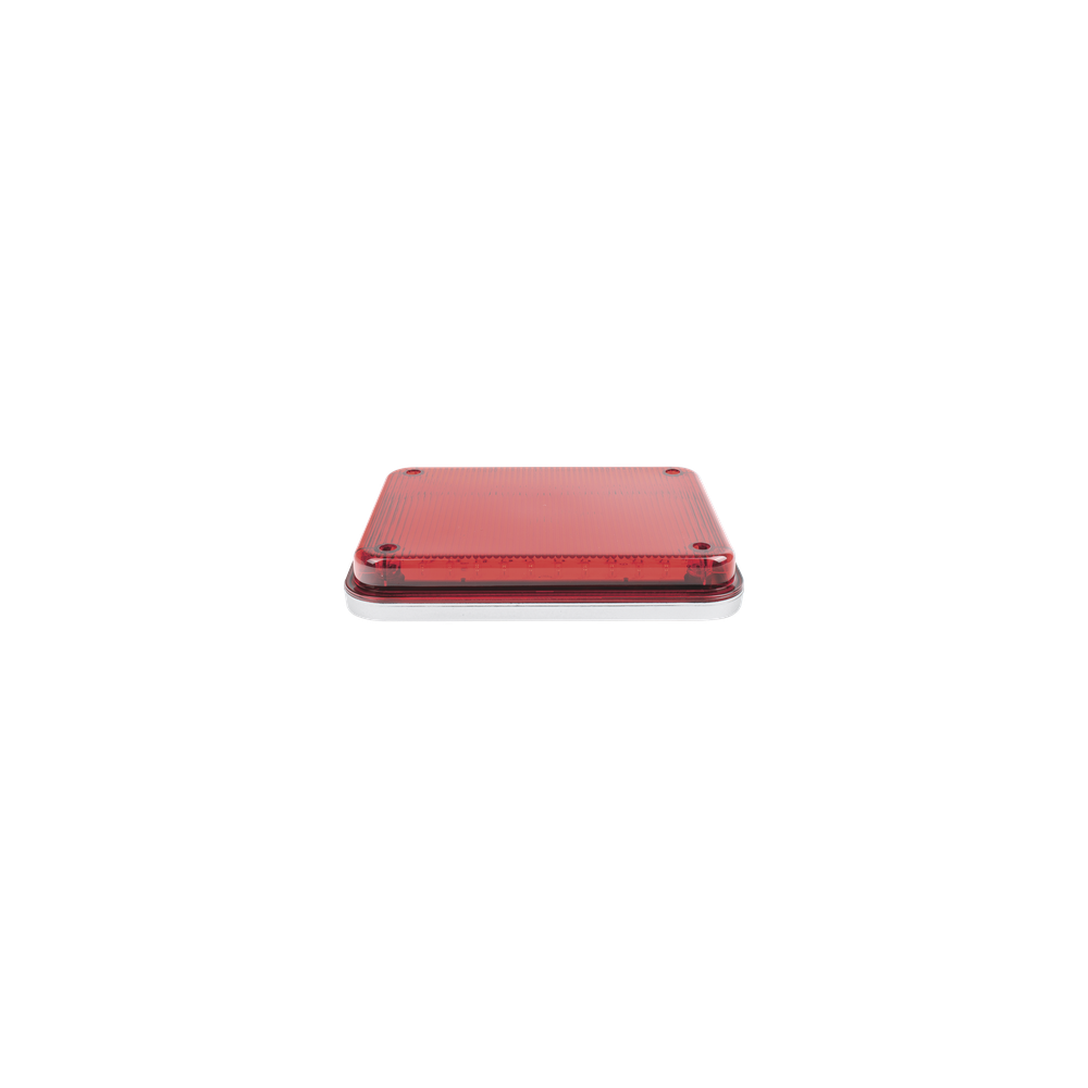 Luz de Advertencia de 9X7", Color Rojo, Ideal para Ambulancias
