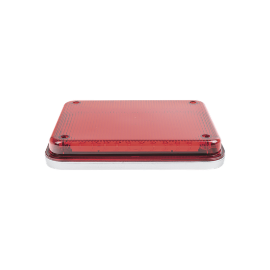 Luz de Advertencia de 9X7", Color Rojo, Ideal para Ambulancias