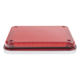 Luz de Advertencia de 9X7", Color Rojo, Ideal para Ambulancias