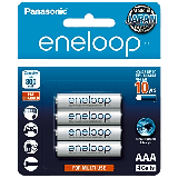 Batería Recargable AAA 1.2V ENELOOP / Ni-HM / Paquete de 4 Baterías